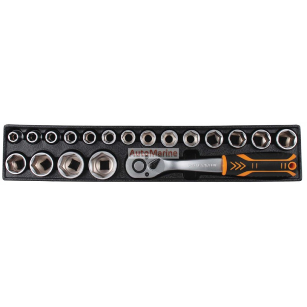 85 pcs.1/2&1/4 Dr.tools set - Image 4