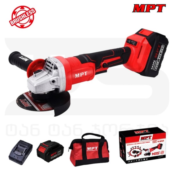 21V Brushless Cordless Angle Grinder