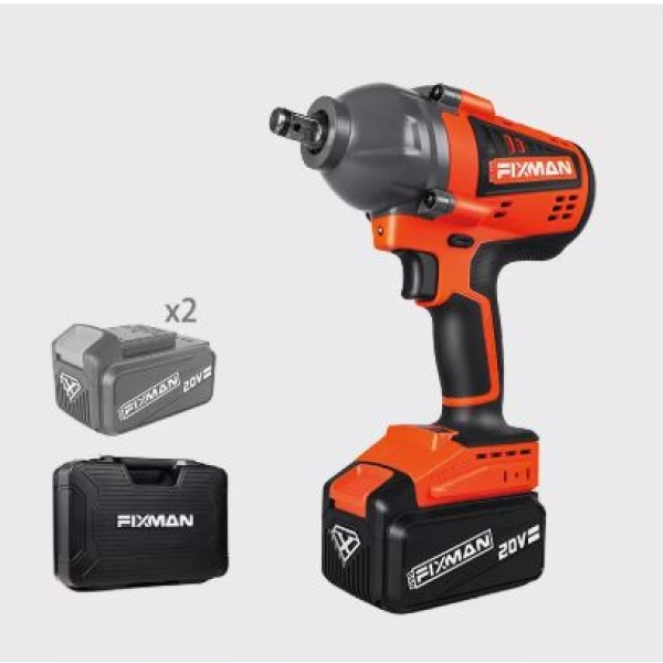 20V Cordless Brushless 600N.M Impact Wrench - Fixman - Image 2