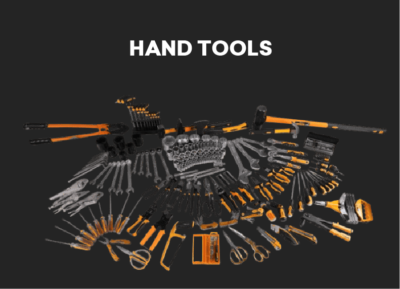 a group of tools arranged in a shape of a map