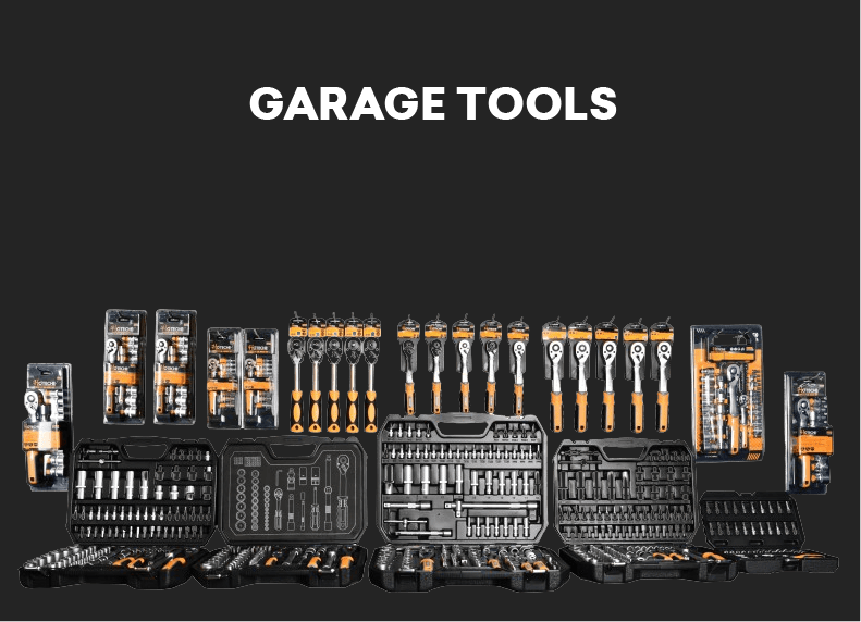 a group of tools in a black case