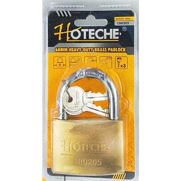 Heavy Duty Brass Padlock - Image 2
