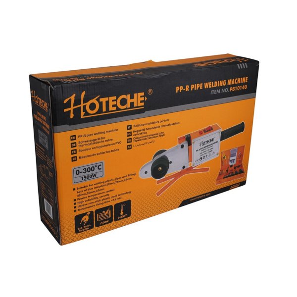 მილის შესადუღებელი აპარატი 1500W HOTECHE - სურათი 3